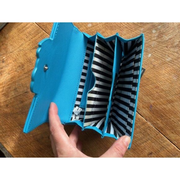 Marc Tetro - Blue Schnauzer dog - Wallet - NWT clutch - Picture 3 of 9